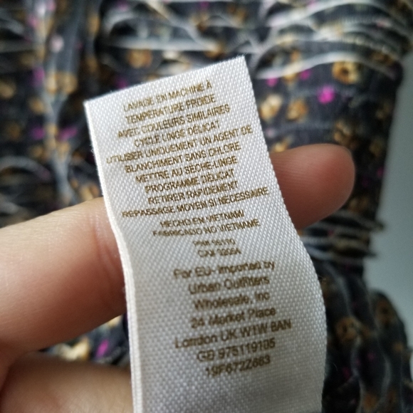 Free People Shimmy Ruffle Bodycon Dress Small - Picture 8 of 10